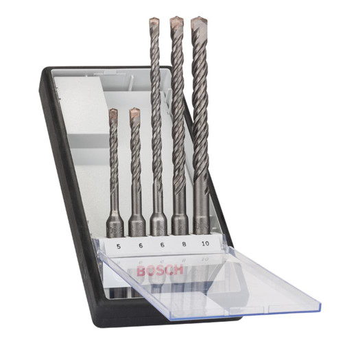 SDS+-5 Robust Line 5 Piece Hammer Drill Bit Set image