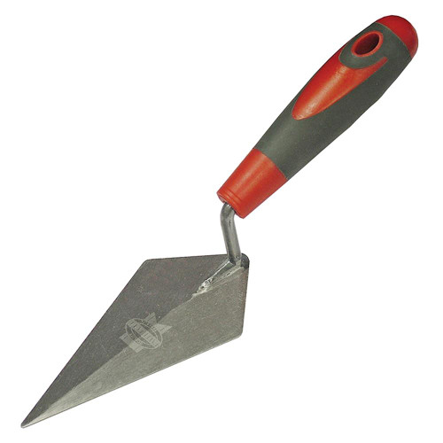 Faithfull Pointing Trowel London Pattern Soft Grip Handle 150mm/6''