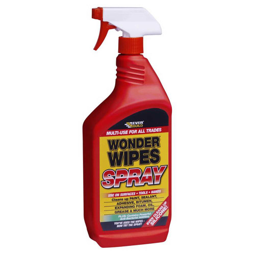 Everbuild Wonder Wipes Multi-Use Spray, 1 Litre Everbuild Wonder Wipes Multi-Use Spray, 1 Litre