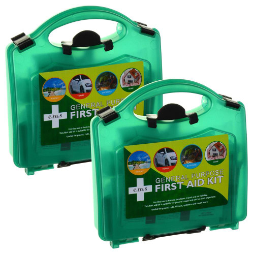 General Purpose First Aid Kit Pack of Two