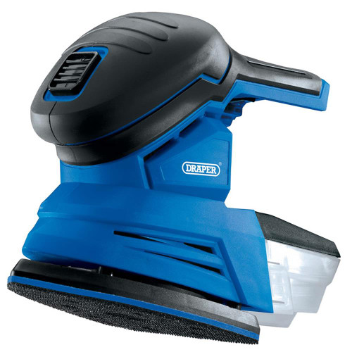 Draper 55657 D20 20V Tri-Base (Detail) Sander - Body image