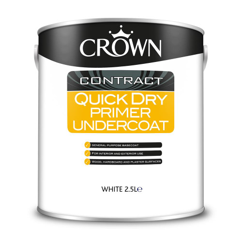 Crown Quick Dry Undercoat White - 2.5L image