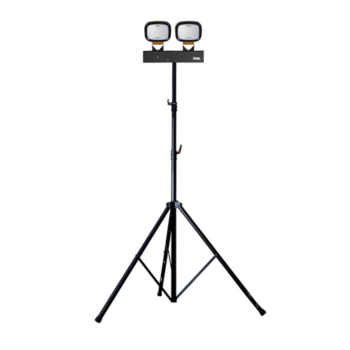 Defender 110v LED6000s Twin Head With Swing Leg