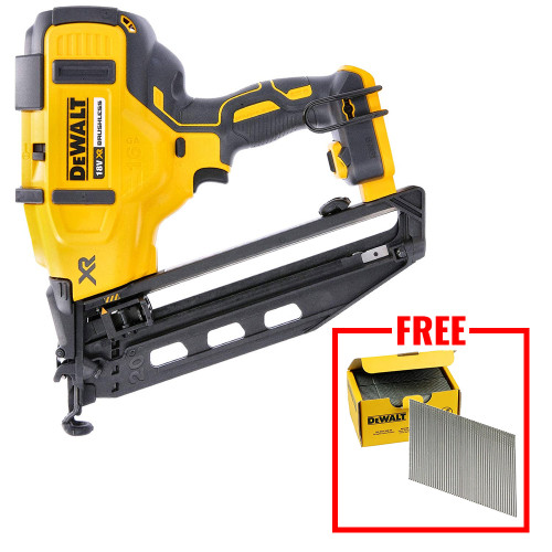 Dewalt DCN660N 18V XR Brushless 16G Angled Second Fix Nail Gun - Body image