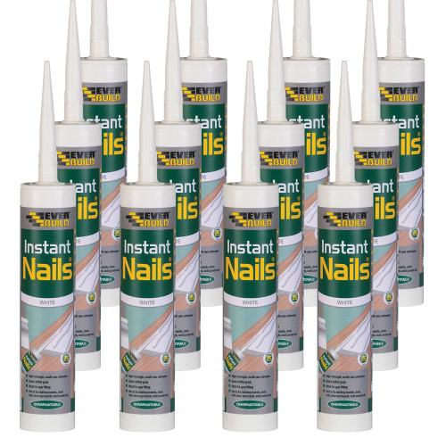 Everbuild Instant Nails Grab Adhesive - Pack of 12
