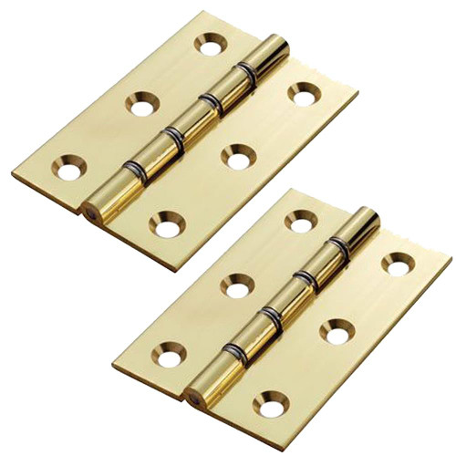 Carlisle Brass Double Phosphor Bronze Washered Butt Hinge 102mm x 67mm 2.5mm image