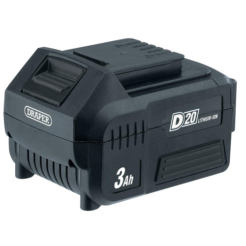 Draper D20 3.0Ah 20V Li-Ion Battery image Draper D20 3.0Ah 20V Li-Ion Battery image