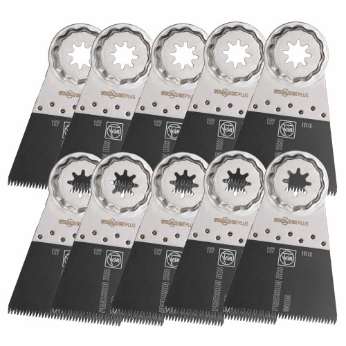 Fein STARLOCK-PLUS Precision 65mm E-CUT Saw Blade - Pack of 10 Fein STARLOCK-PLUS Precision 65mm E-CUT Saw Blade - Pack of 10