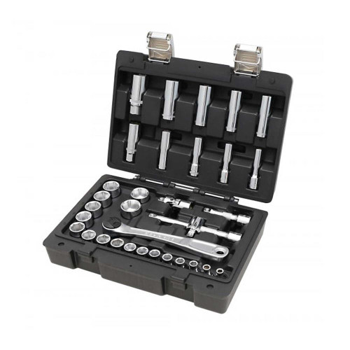 Beta 913E/C33 3/8" Drive 33 Piece Hexagon Socket and Accessory Set image