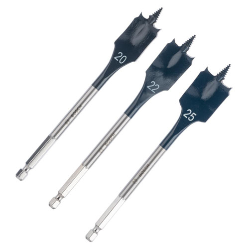 Bosch 3 Piece Self-Cut Speed Flat Drill Bit Set image