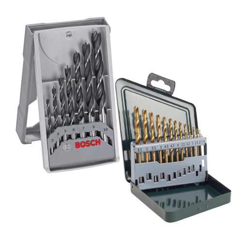 Bosch HSS & Brad Point Drill Bit Pack image