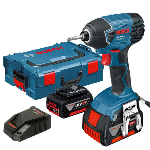 Bosch 18v Cordless Li-ion Impact Driver (2 x 4.0Ah)