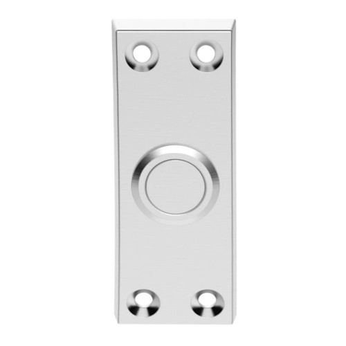 Carlisle Brass Bell Push - Satin Chrome image