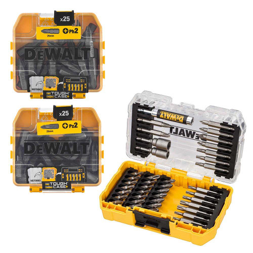 Dewalt 90 Piece Screwdriver Mixed Bit Set image Dewalt 90 Piece Screwdriver Mixed Bit Set image