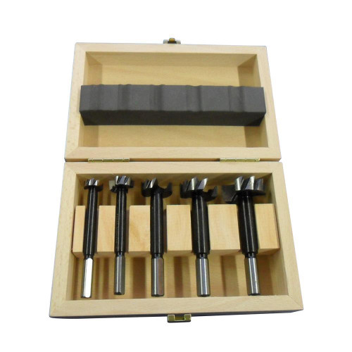 Bormax 2.0 Forstner Bit 5 Piece Set in Wooden Box