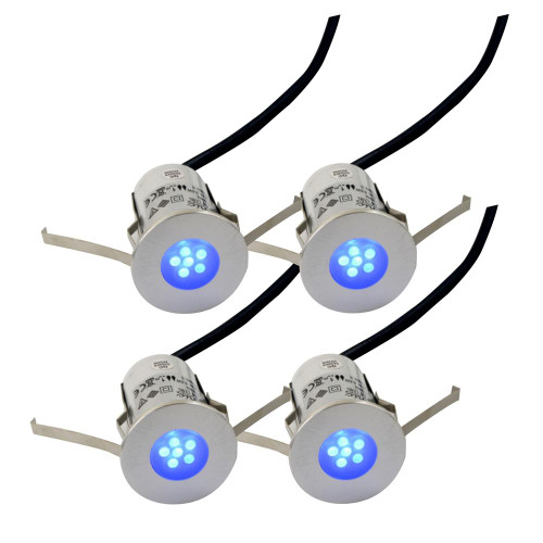 Danic LED In-Ground Light 58mm With 6 - Blue Pack of 4 image