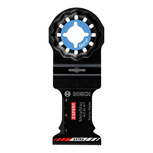 Bosch Expert Carbide 32mm Starlock Plunge Cutting Multi Tool Blade - Metal image Bosch Expert Carbide 32mm Starlock Plunge Cutting Multi Tool Blade - Metal image