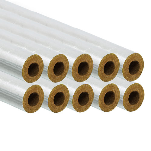 22/20mm Foil Pipe Insulation 1m - Pack of 10