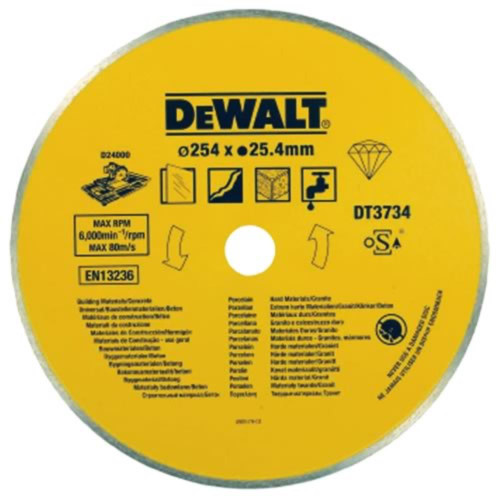 Dewalt Porcelain & Stone Cutting Tile Blade for D24000 image