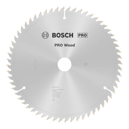 Bosch PRO 254mm x 30mm 60T Wood Circular Saw Blade image