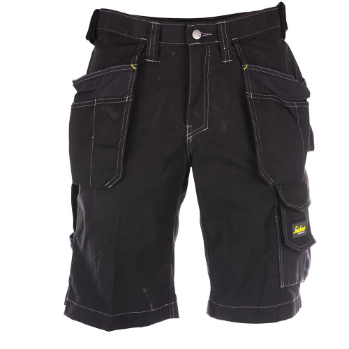 Snickers Craftsmen Holster Pockets Work Shorts (Black) image
