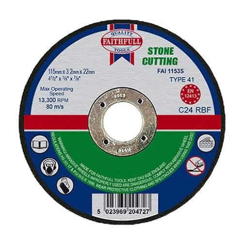 Stone Cut Off Disc 115 x 3.2 x 22mm