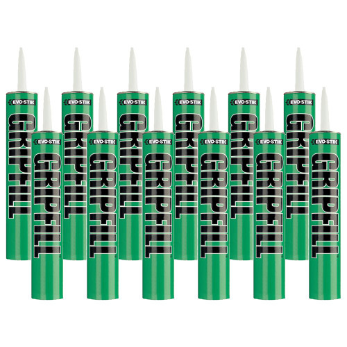 Evo-Stik Gripfill Adhesive Beige 350ml - Pack of 12 image