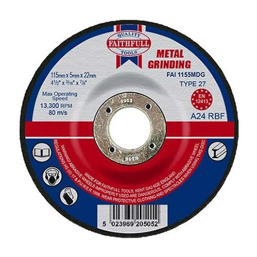 115mm/4.5" Metal Grinding Disc