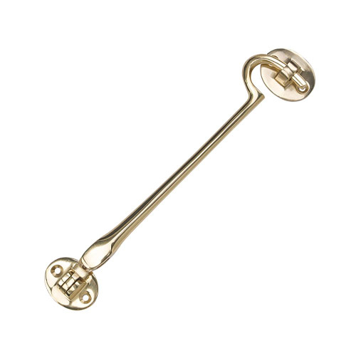 Carlisle Brass Cabin Hook 196mm Heavyweight - Polished image