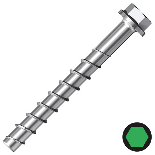 Fischer M8 x 110mm FBS Ultracut High Performance Concrete Screw - Pack of 50