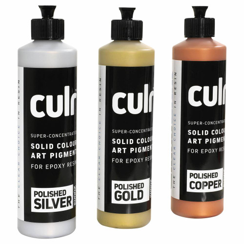 Glass Cast CULR Epoxy Pigment - Metallic Colour Trade Set (3x200ml) image