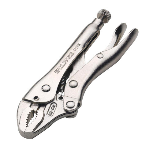 Eclipse Curved Jaw Locking Pliers with Wire Cutter 125mm image