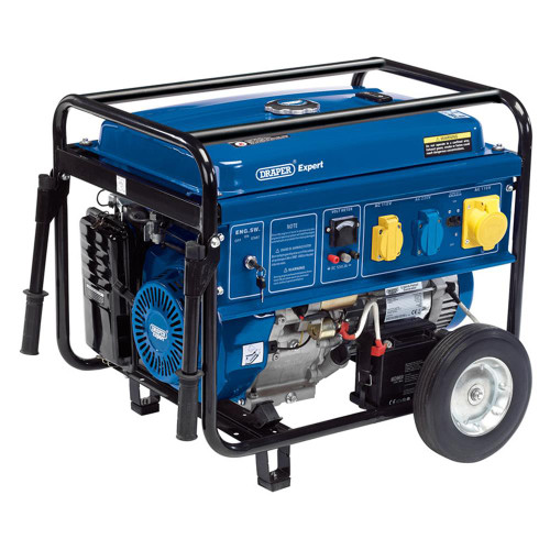 Draper 13HP Petrol Generator With Wheels (5.5KVA/5.0kW) image