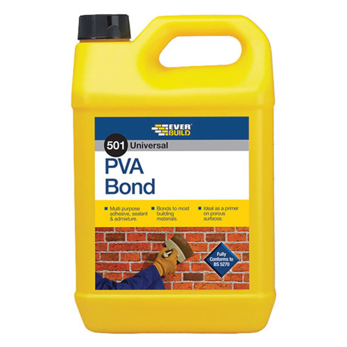 Everbuild 501 PVA Bond, 2.5 Litre