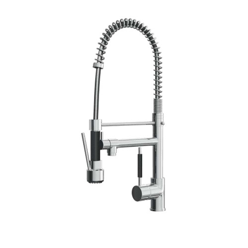 Cassellie Kitchen Mixer Tap with Flexible Spray & Swivel Spout image