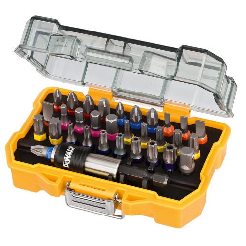 Dewalt 32 Piece Colour Coded Screwdriver Bit Set image