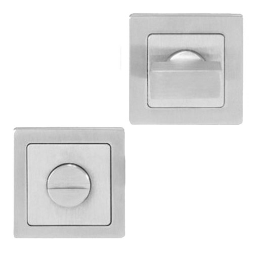 Eurospec Square Thumbturn & Release On Rose - Dual Finish image
