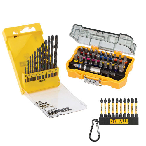 Dewalt 55 Piece Screwdriving & Drilling Bit Bundle image