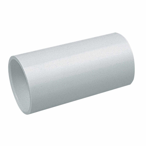 Centaur 20mm uPVC Conduit Straight Coupler White - Pack of 10