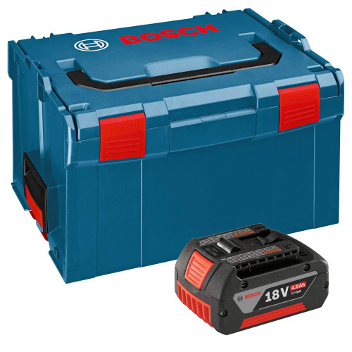Bosch 18v 4.0Ah Lithium-ion CoolPack Battery & L-BOXX Case image