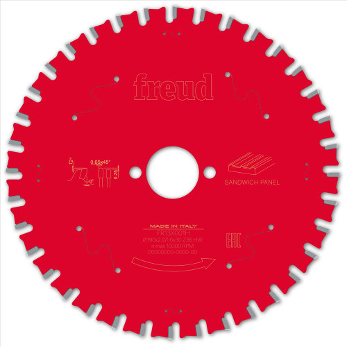 Freud Sandwich Panel Saw Blade 190mm x 30mm 36T image