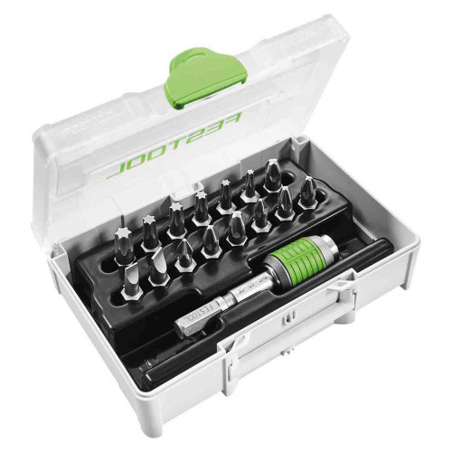 Festool 205822 15 Piece Bit Set with Rapid Change Bit Holder