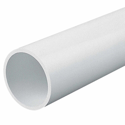 20mm uPVC Round Conduit 3m Length White