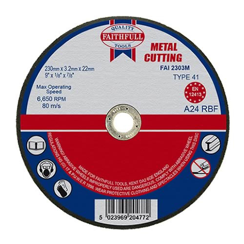 Metal Cut Off Disc 230 x 3.2 x 22mm