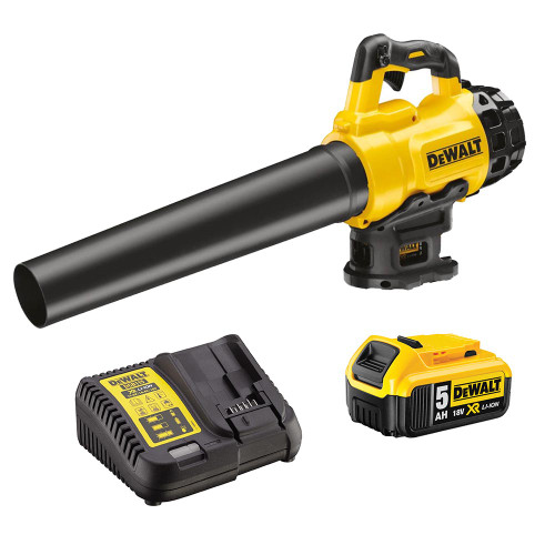 Dewalt DCM562P1 18V XR Brushless Blower with 1 x 5.0Ah Battery and Charger