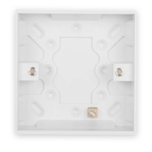 Contactum 1 Gang 16mm Metal Back Box - Pack of 20