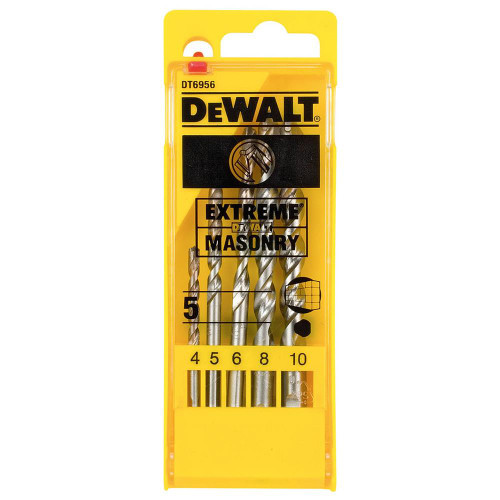 Dewalt EXTREME Masonry Drill Bit Set - 5 Pieces image
