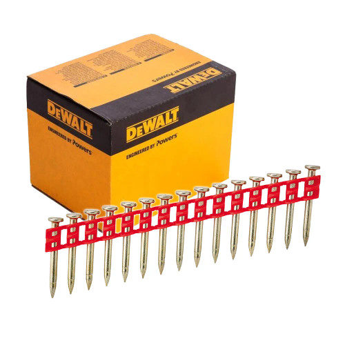 Dewalt 53mm x 3.0mm 15° Extra Hard Pins for Concrete/Steel - Pack of 510 image