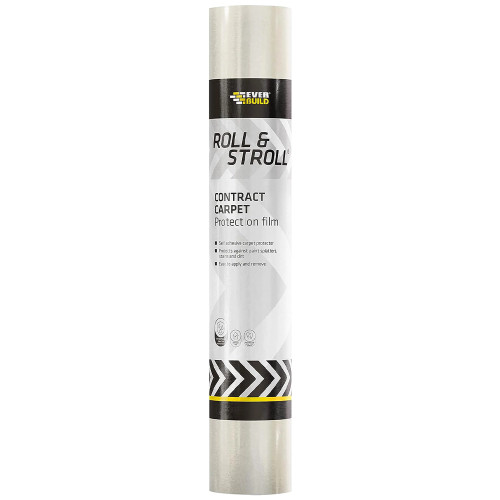 Everbuild Roll & Stroll Contract Carpet Protector 100m x 600mm image
