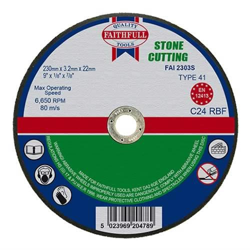 Stone Cut Off Disc 230 x 3.2 x 22mm